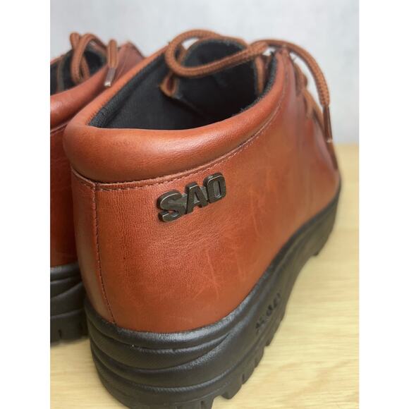 Vintage Stacy Adams Granburry Chukka Chunky Retro Men’s Boots Leather  Size 7M - Picture 5 of 11